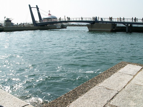 浮桟橋跡6
