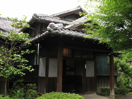 夏目漱石内坪井旧宅10