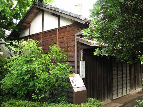 夏目漱石内坪井旧宅12
