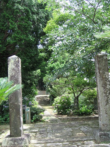 鏡川町の石段17