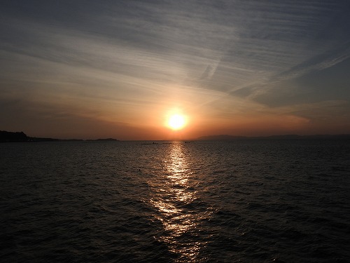 小浜の夕陽15