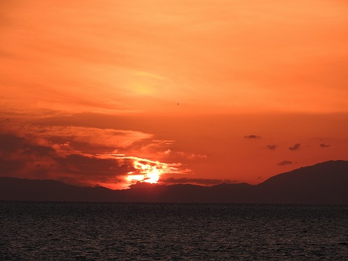 小浜の夕陽14