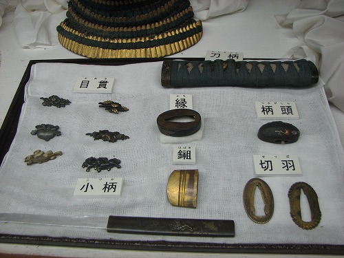 杵築城展示物3