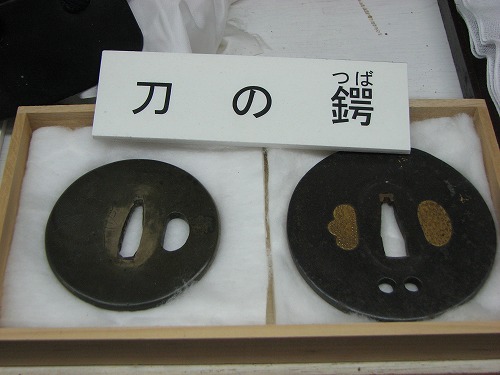 杵築城展示物1