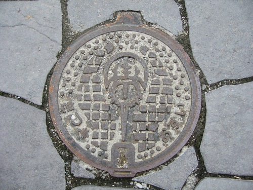 杵築市のマンホールの蓋2