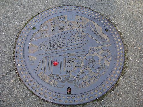 佐伯市のマンホールの蓋3
