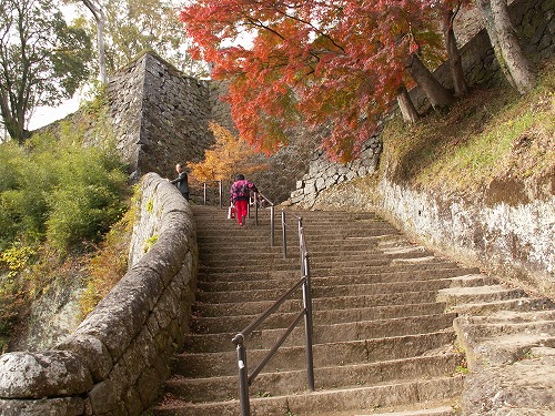 秋の岡城10