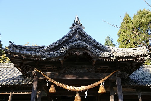 原天満社の屋根1