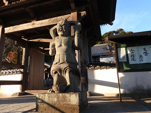 安国寺の仁王像3