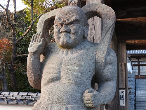 安国寺の仁王像6
