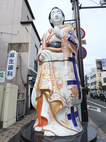 古伊万里美人像2