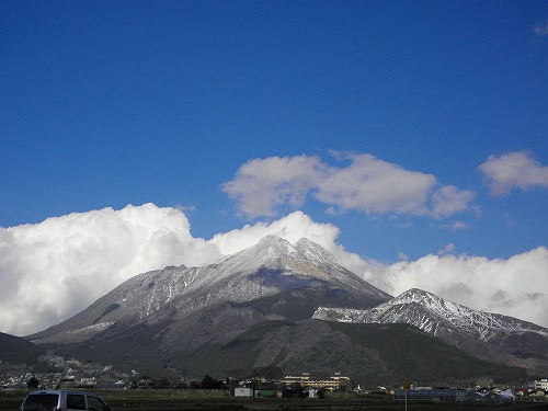 冬の由布岳4