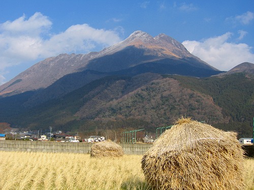 冬の由布岳1