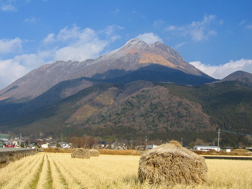冬の由布岳2