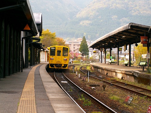 ゆふいん駅足湯6